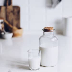 Retro Glass Jug (330 ml)